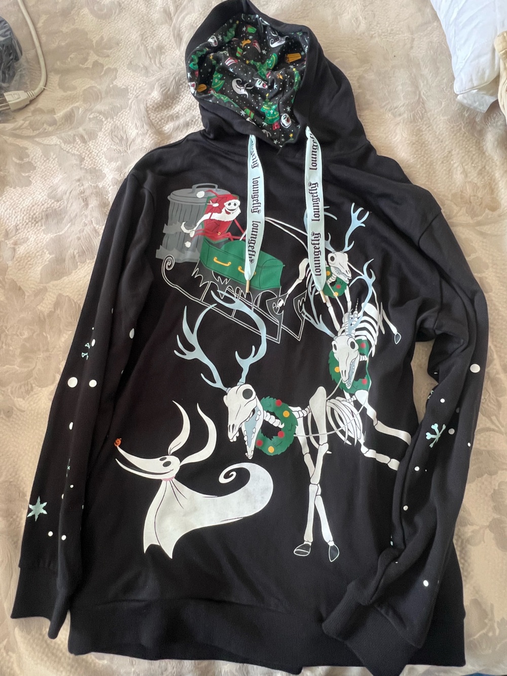 Loungefly Disney The Nightmare Before Christmas Santa Jack Skellignton